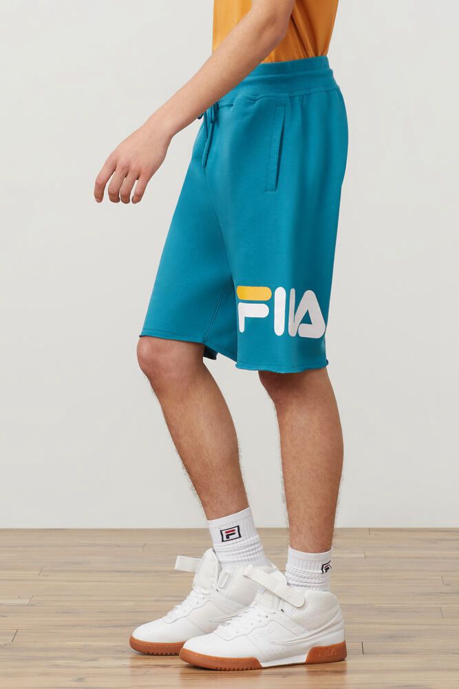 Fila Shorts Mens Blue - George - Philippines 5678413-XL